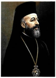 Ο Αρχιεπίσκοπος Κύπρου Μακάριος ο Γ'.