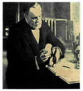 Ο Λουί Παστέρ (Louis Pasteur, 1822-1895) στο εργαστήριο του. Οι πολυετείς έρευνές του κατέληξαν στην εφεύρεση της μεθόδου αποστείρωσης με την ήπια θέρμανση, που φέρει το όνομά του (παστερίωση), καθώς και στη διατύπωση της μικροβιακής θεωρίας των ασθενειών.