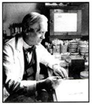 Ο Αλεξάντερ Φλέμινγκ (Alexander Fleming, 1881-1955, Νόμπελ Φυσιολογίας και Ιατρικής) ανακάλυψε τυχαία το 1928 ότι ένα είδος μύκητα απελευθερώνει μια ένωση (που ονόμασε πενικιλίνη) η οποία εμποδίζει την ανάπτυξη μιας σειράς βακτηρίων, όπως οι σταφυλόκοκκοι, οι στρεπτόκοκκοι και οι πνευμονόκοκκοι. Το αντιβιοτικό αυτό αποδείχθηκε πολύ σύντομα σωτήριο για την ανθρωπότητα.