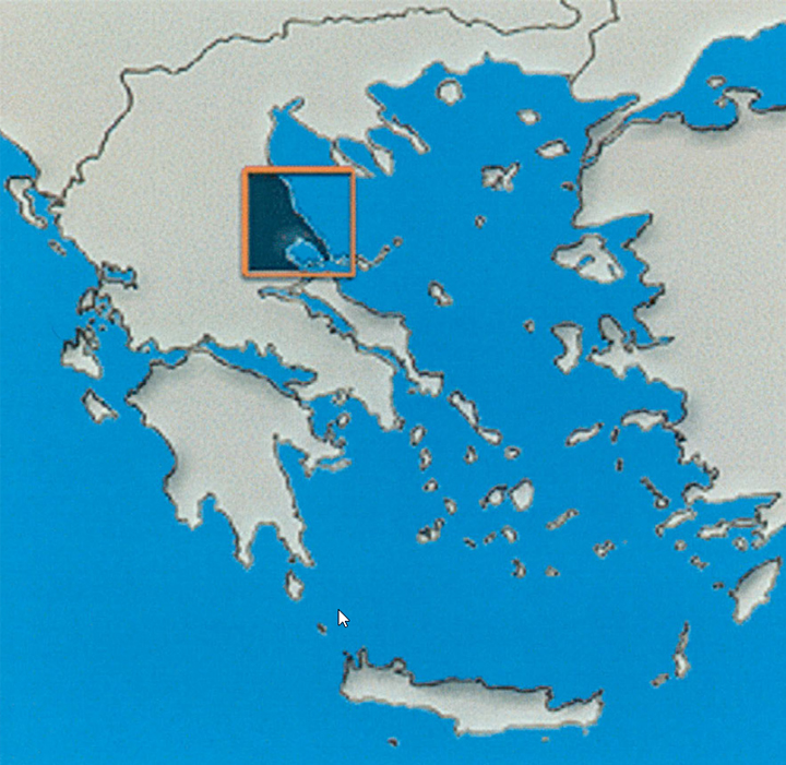 1. Στο πλαίσιο είναι η περιοχή της σηµερινής Μαγνησίας, όπου αναπτύχθηκαν οι πιο σηµαντικοί νεολιθικοί οικισµοί στην Ελλάδα: το Σέσκλο και το ∆ιµήνι.