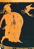 O επικός Mενέλαος (ερυθρόμορφη οινοχόη του 5ου αι. π.X.)