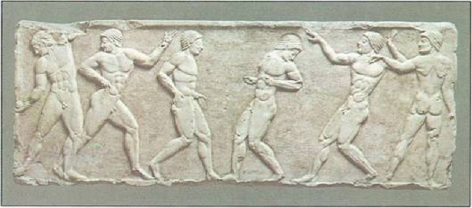 Εξι νεαροί αθλητές